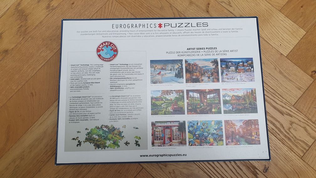 Puzzle 1000 Eurographics "The Greatest Bookstore in the World"