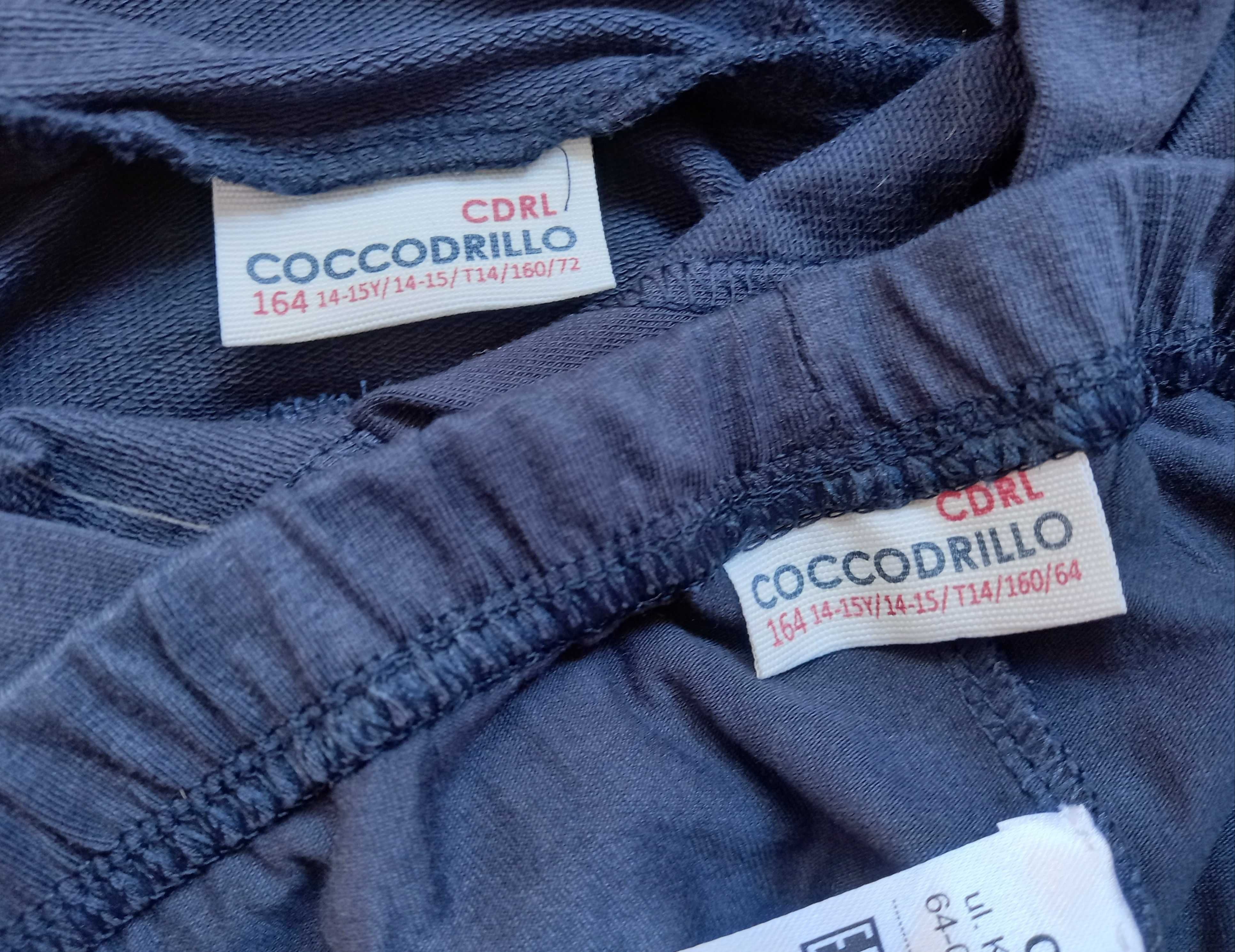 Coccodrillo rozm.164 nowy komplet złota aplikacja, odkryte ramiona