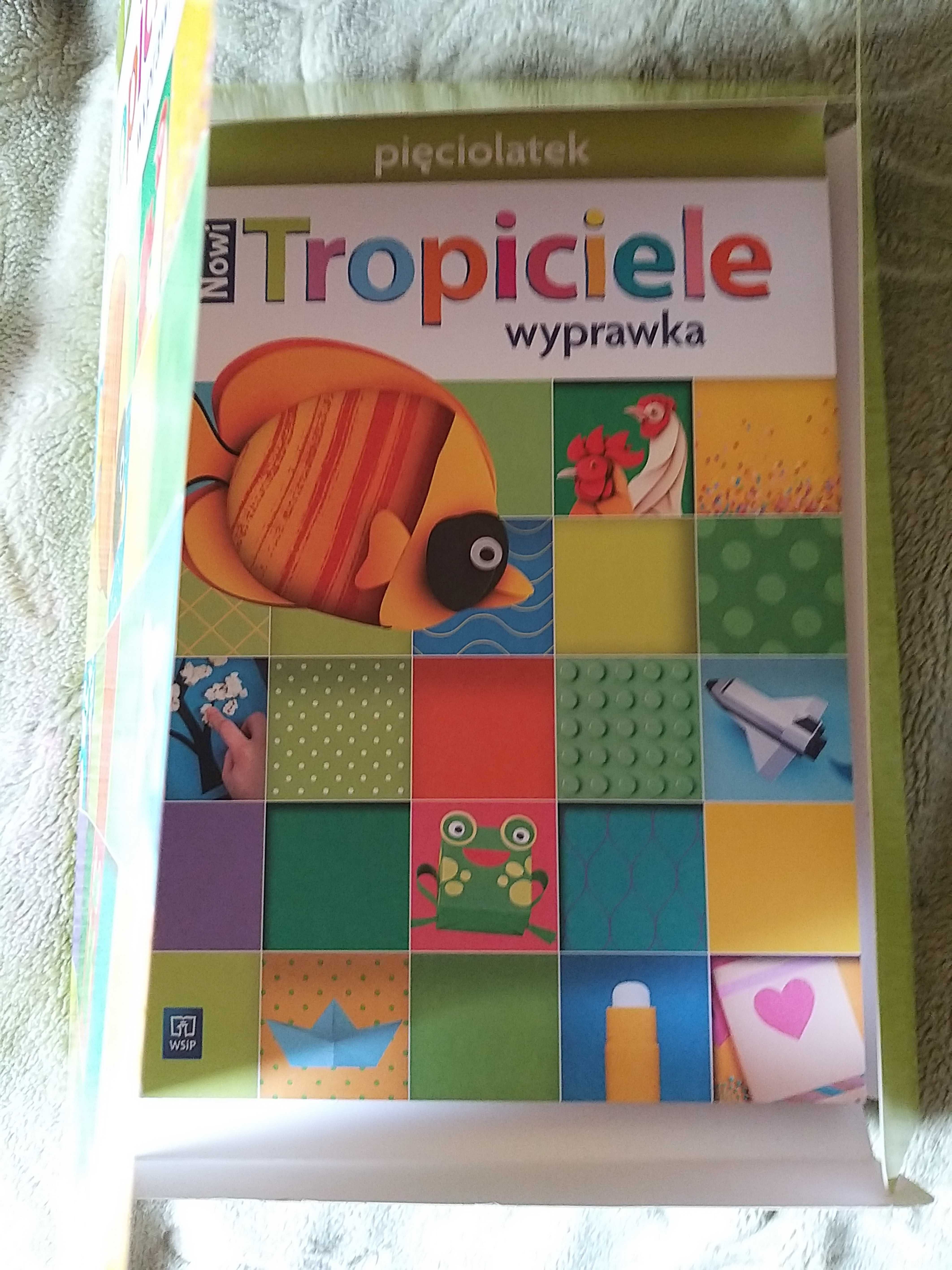 !!NOWE Nowi Tropiciele 5 latek Wielka Księga Świat Wyprawka plastyczna