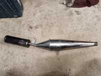 Tłumik wydechowy wydech tuning Simson s50, s51 sr s70 chrom  PRL