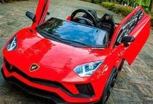 Auto na akumulator Lamborghini XXL A880 do 100kg, pompowane koła