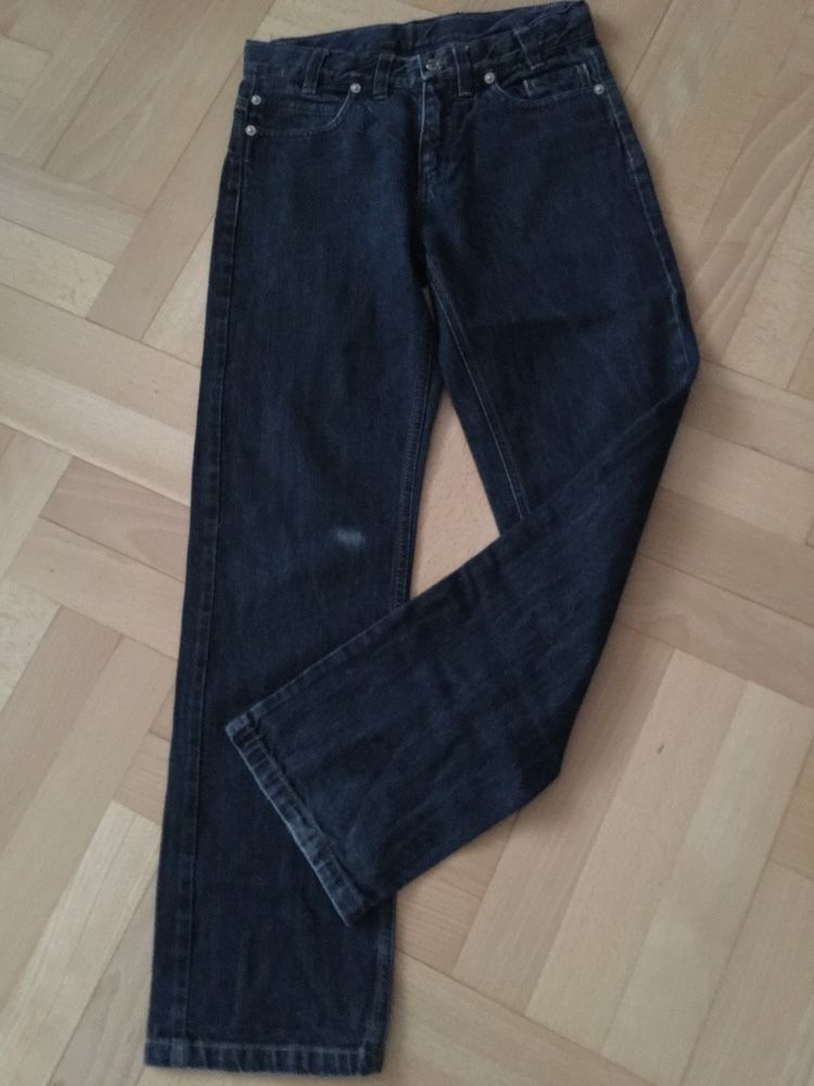 Spodnie jeansy 146 chlopiece