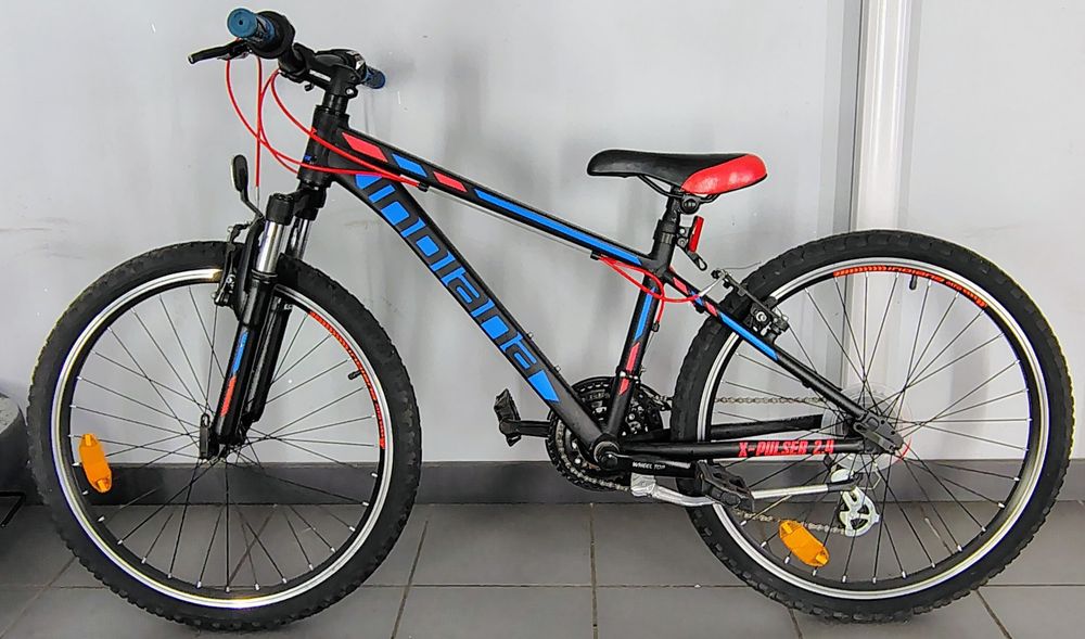 Rower młodzieżowy INDIANA X-Pulser 2.4 24" dla chłopca