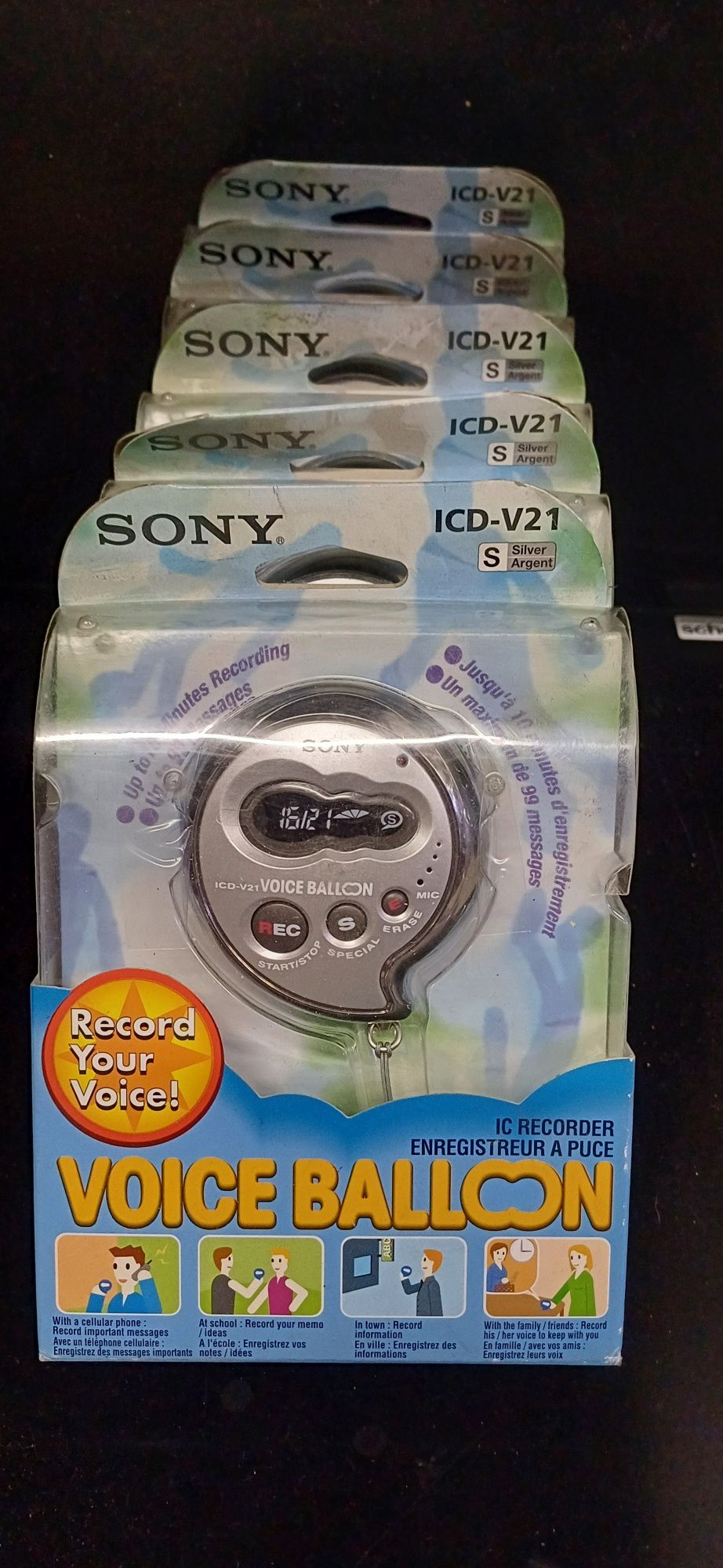 Gravador de voz Sony ICD -V21