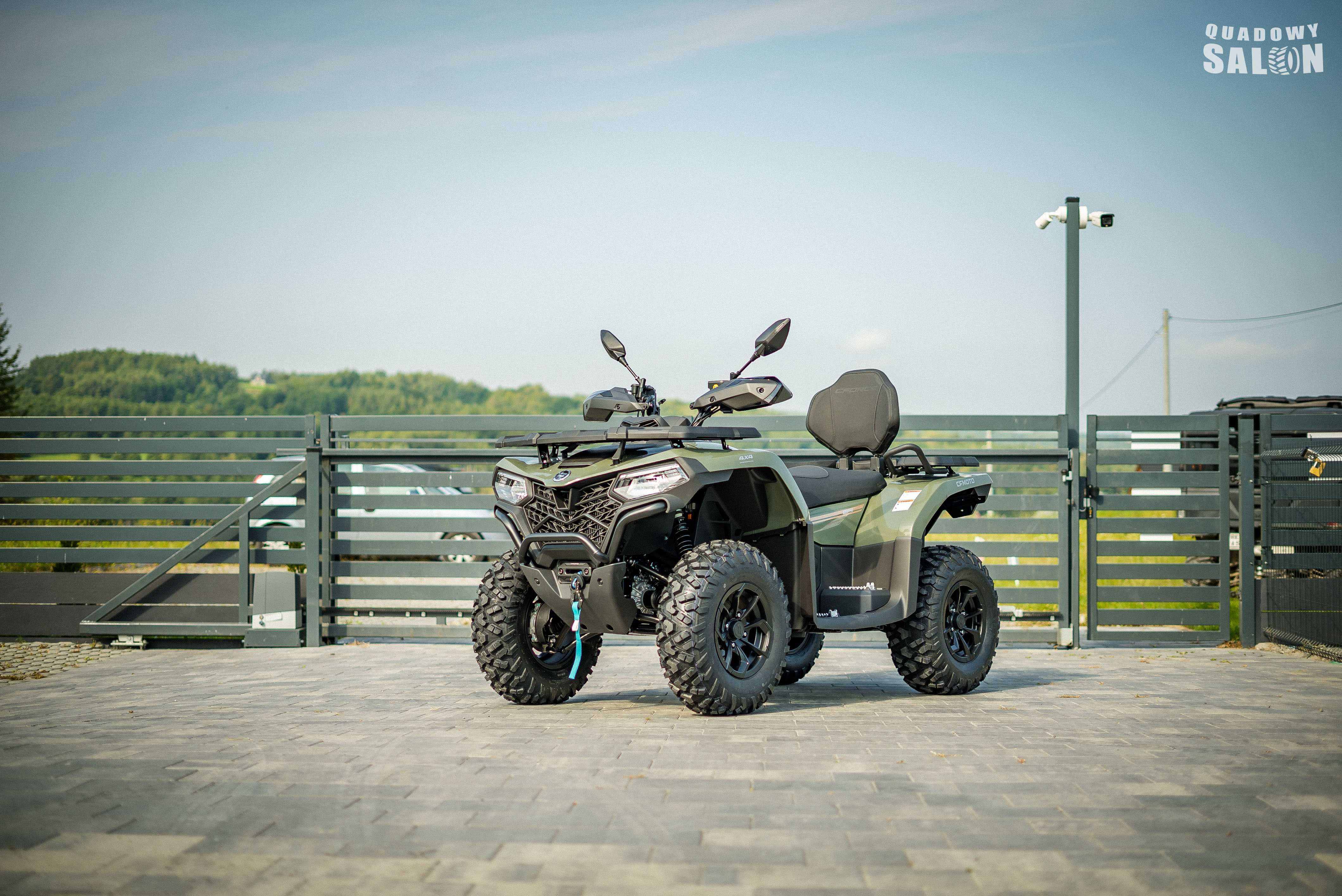 Promocja Quad Cf Moto 520 L eps Model 2025 od Quadowy Vlog