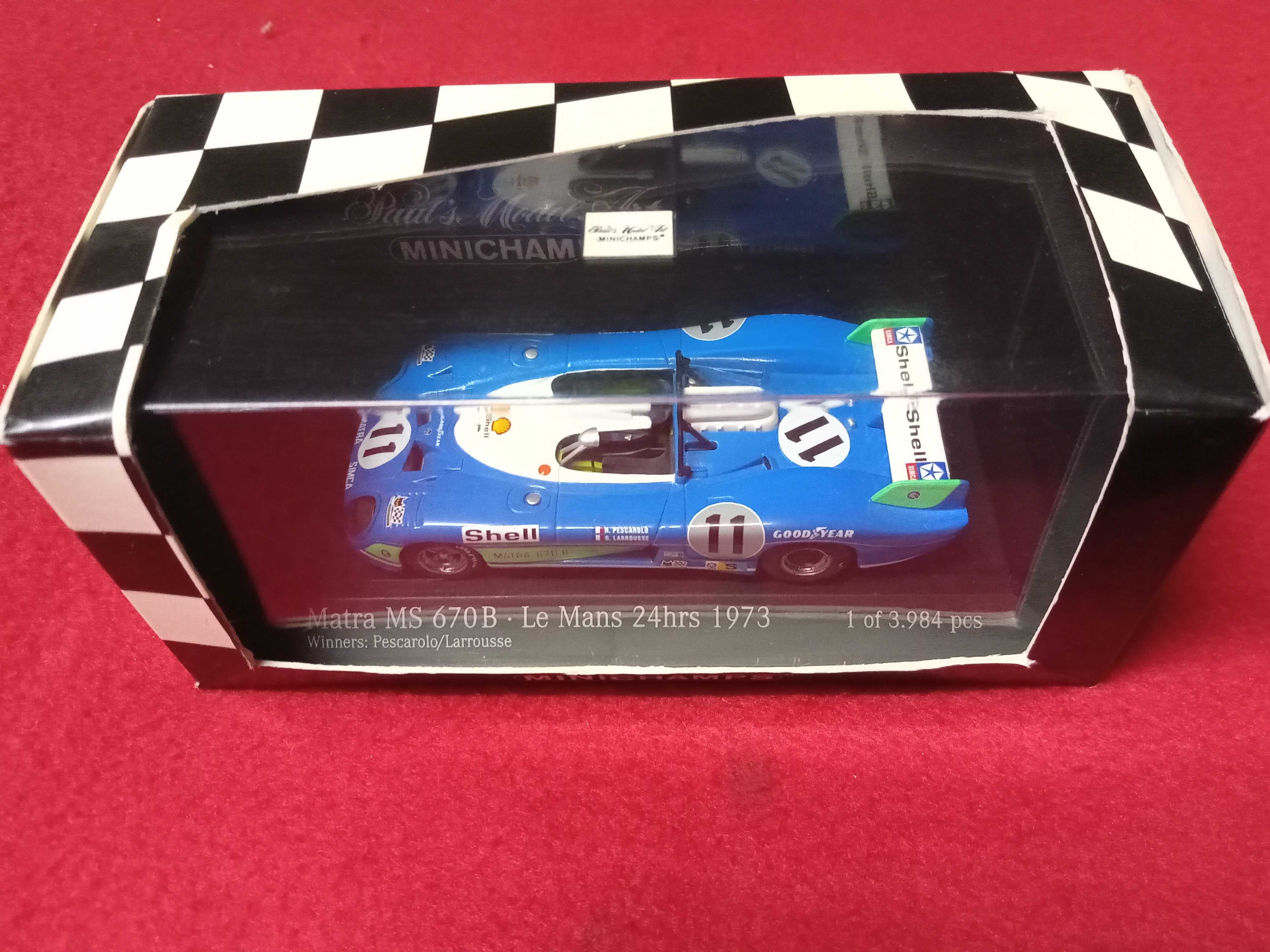 1/43 Matra Ms 670B Le Mans 1973 - Minichamps