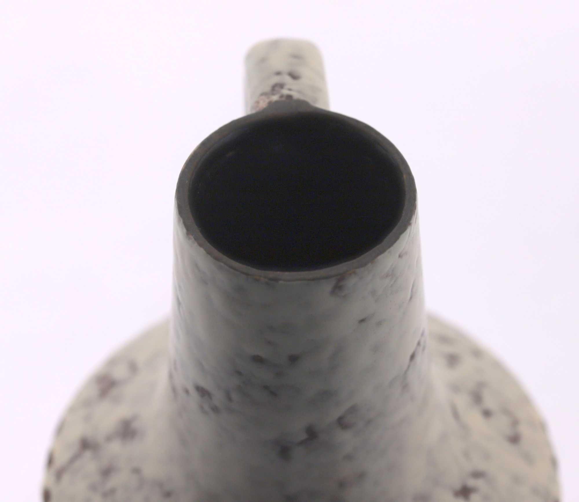Wazon ceramiczny Fat Lava model 4073 wys 19cm VEB Haldensleben, Niemcy