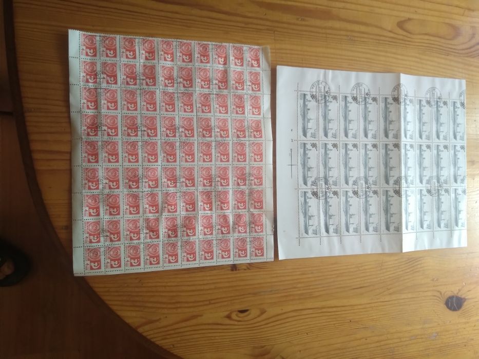 Znaczki pocztowe ZSRR Węgry bloczki Prl