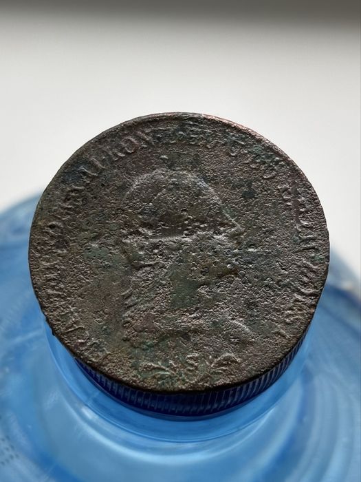 1 чентезімо полтура 6 і 1 крейцер 1851