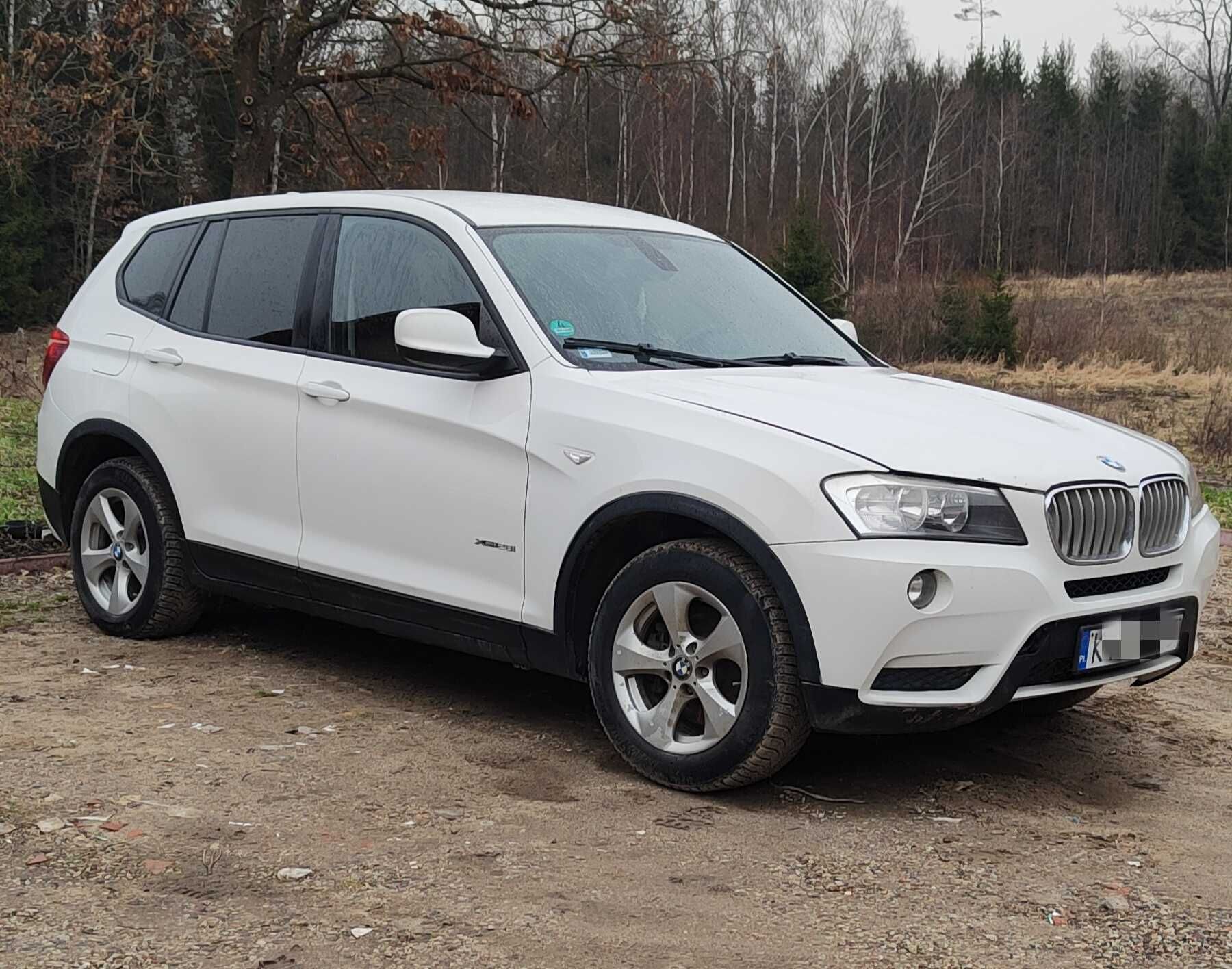 BMW X3 drive f25 benzyna+gaz