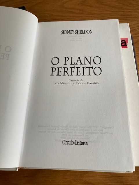 Livros de Sidney Sheldon do Círculo de Leitores