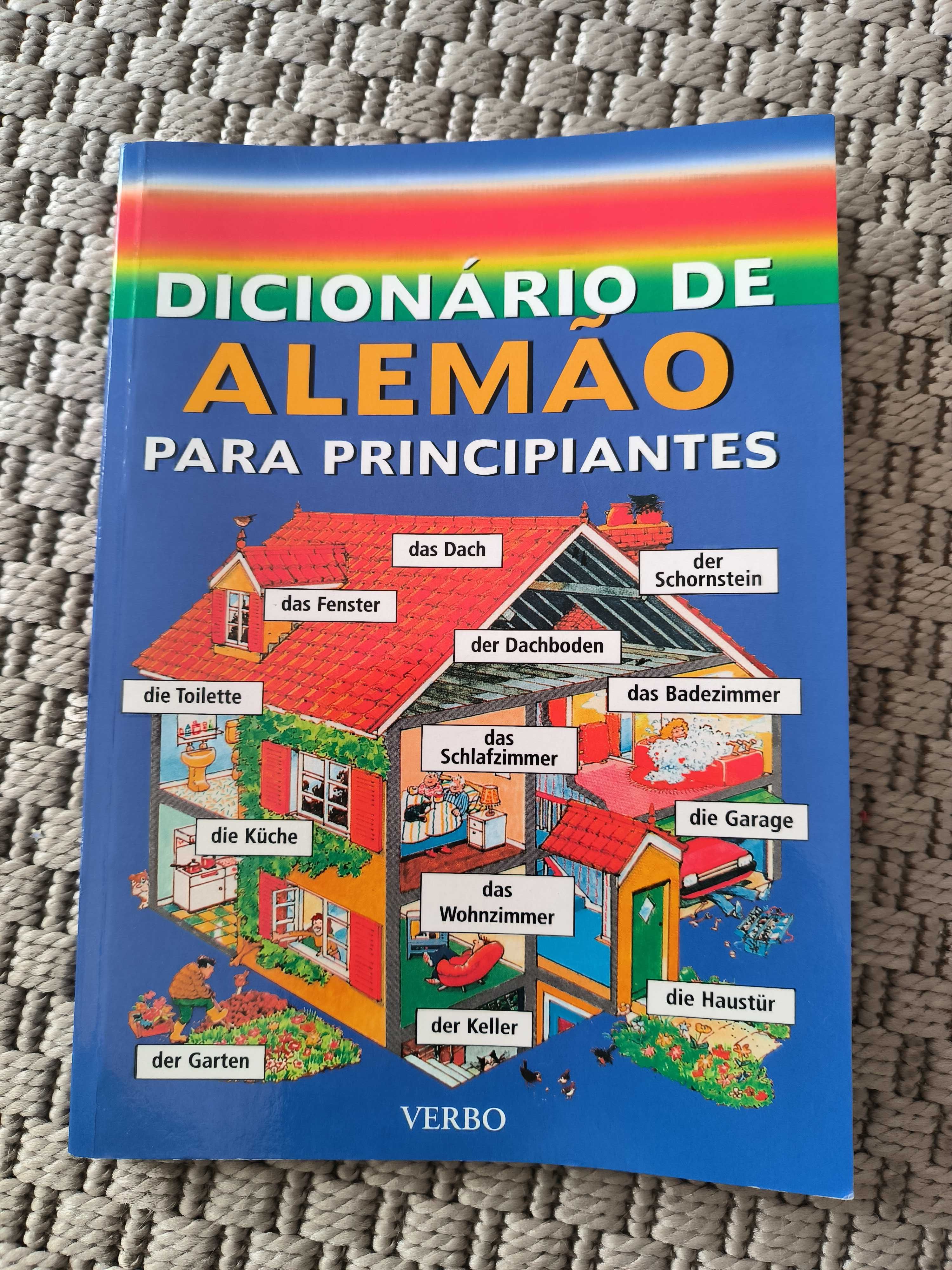 Livro Dicionário de Alemão para Principiantes