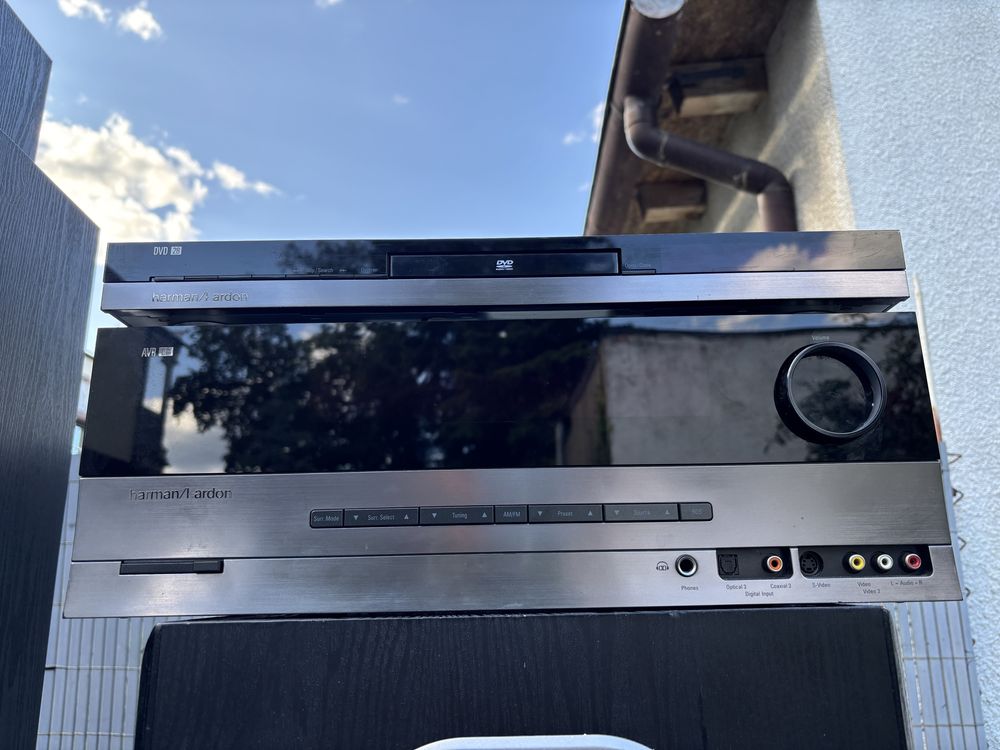 Harman kardon amplituner sub kolumny monitory JBL center