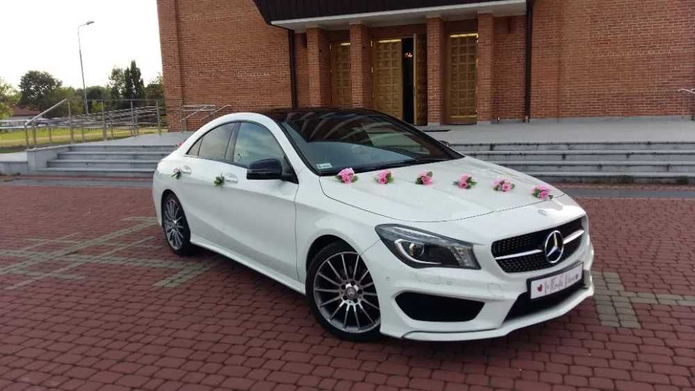 Auto do ślubu! Mercedes CLA 200 AMG Samochód do ślubu