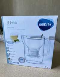 Фильтр кувшин для воды Brita Style 3,6 л серый