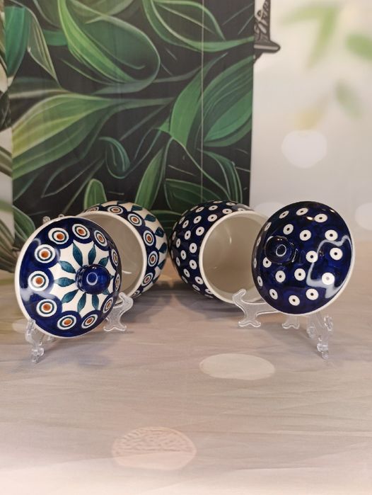 Pojemnik ceramiczny Bolesławiec 500 ml zestaw ceramika Bolesławiec
