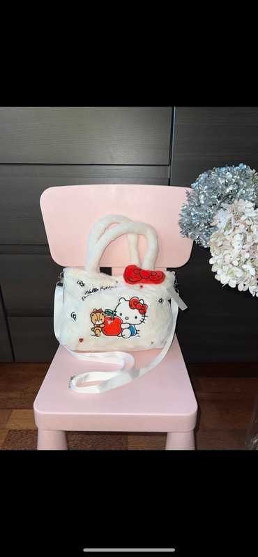 Kawaii Sanrio Hello Kitty torba torebka pluszowa