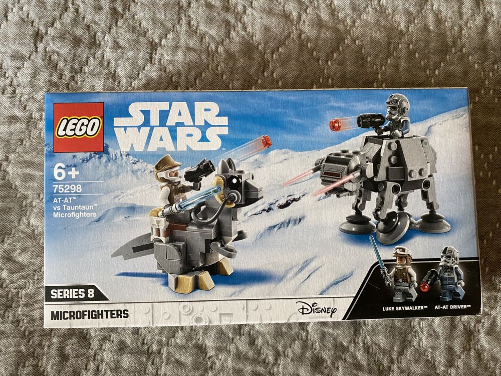 Конструктор Lego Star Wars: AT-AT vs Tauntaun Microfighters (75298)