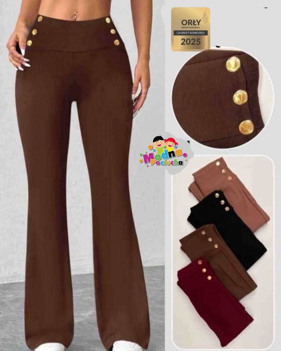 Spodnie dzwony Rozmiar od S do XL hit cenowy