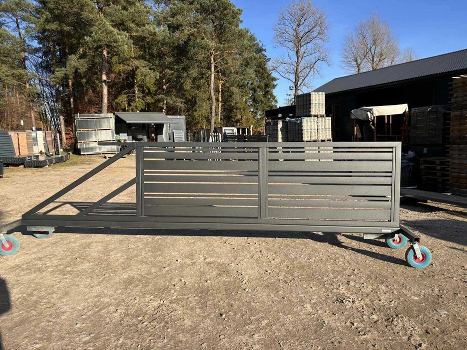 Brama przesuwna palisadowa 310x107 –  atrakcyjna cena!