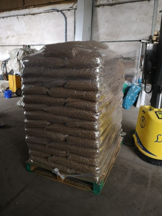 Pellet  8mm  popiół 0,9% kaloria 18,5 gJ