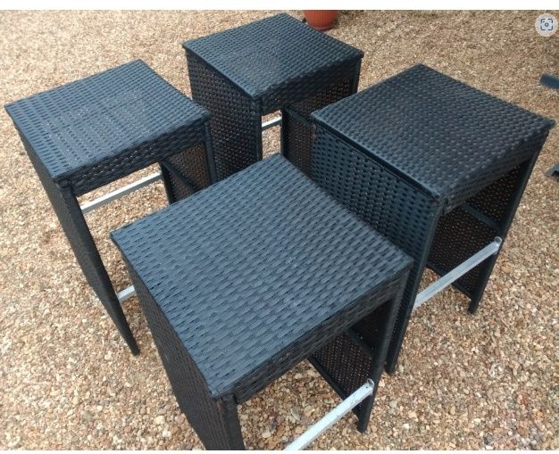 Hoker aluminiowy technoratanowy