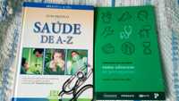 2 Livros "saúde de A-Z" e "como adoecem os portugueses"