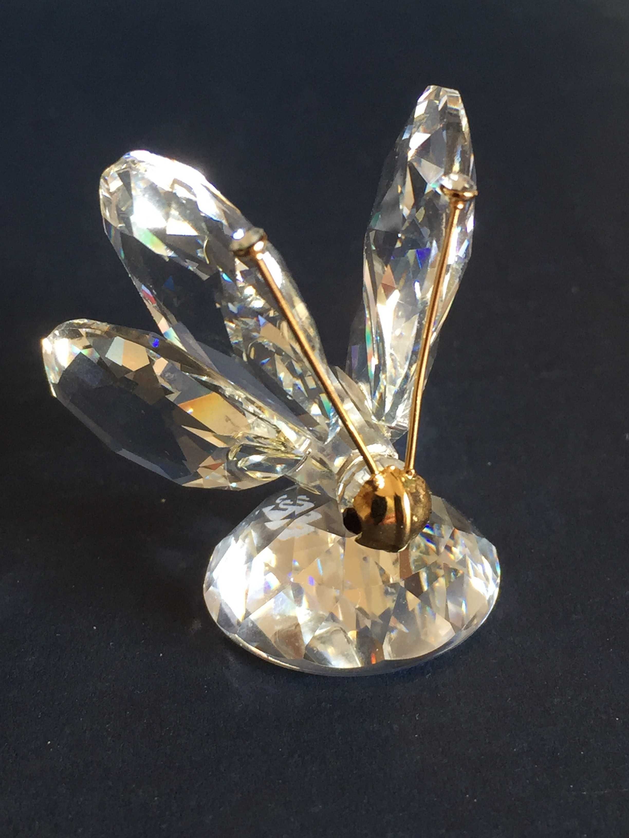 Miniatura de borboleta em cristal Swarovski