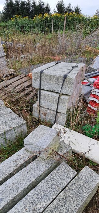 Krawężnik granitowy granit kamień 50cm