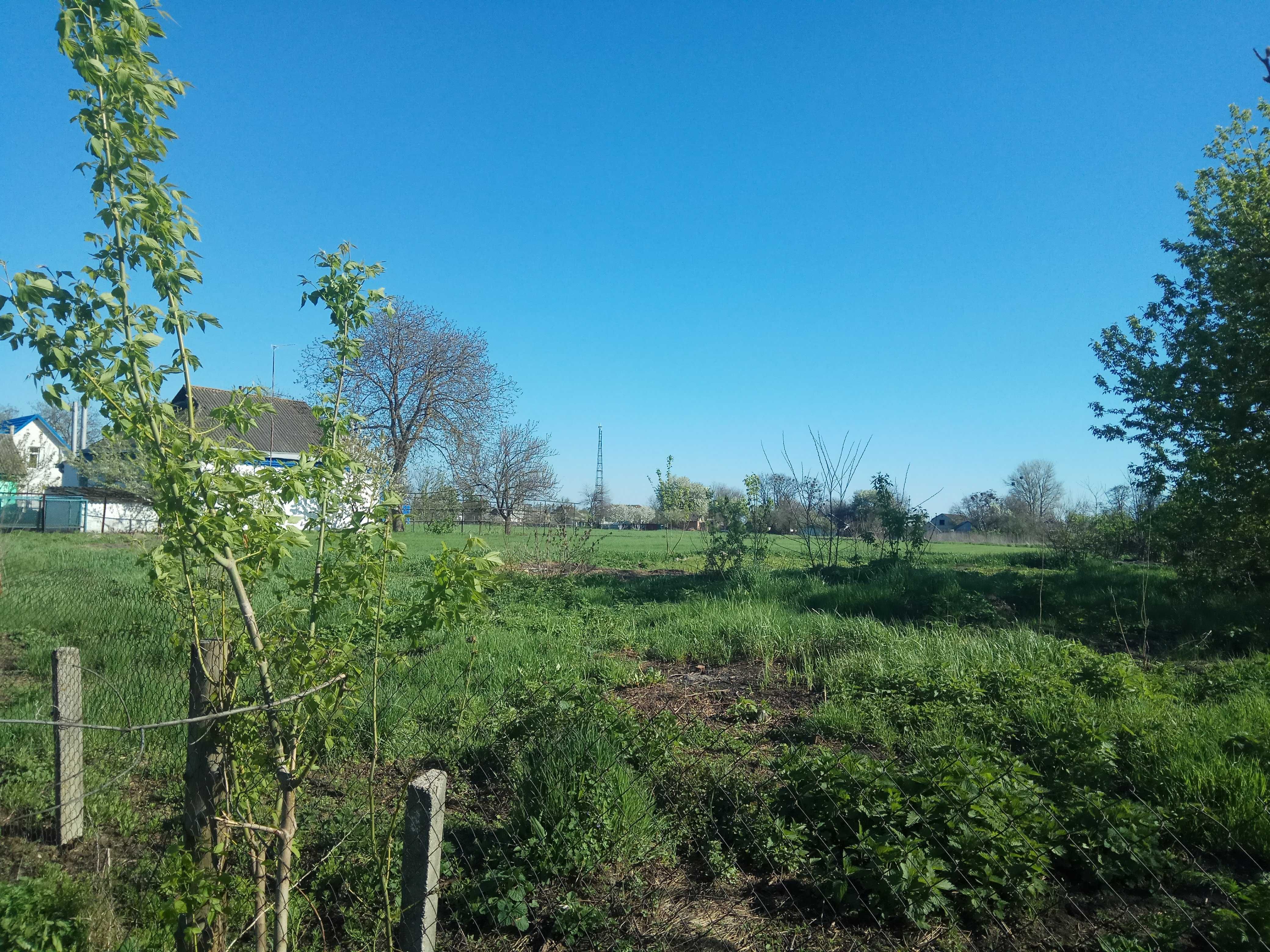 Приватизована земельна ділянка в селі біля траси Київ-Харків