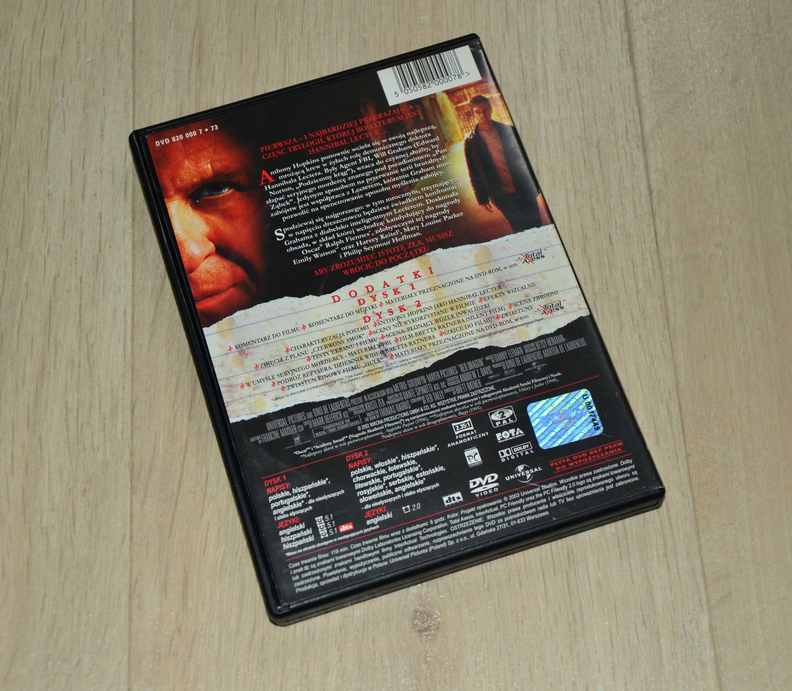 DVD | Czerwony Smok 2xDVD