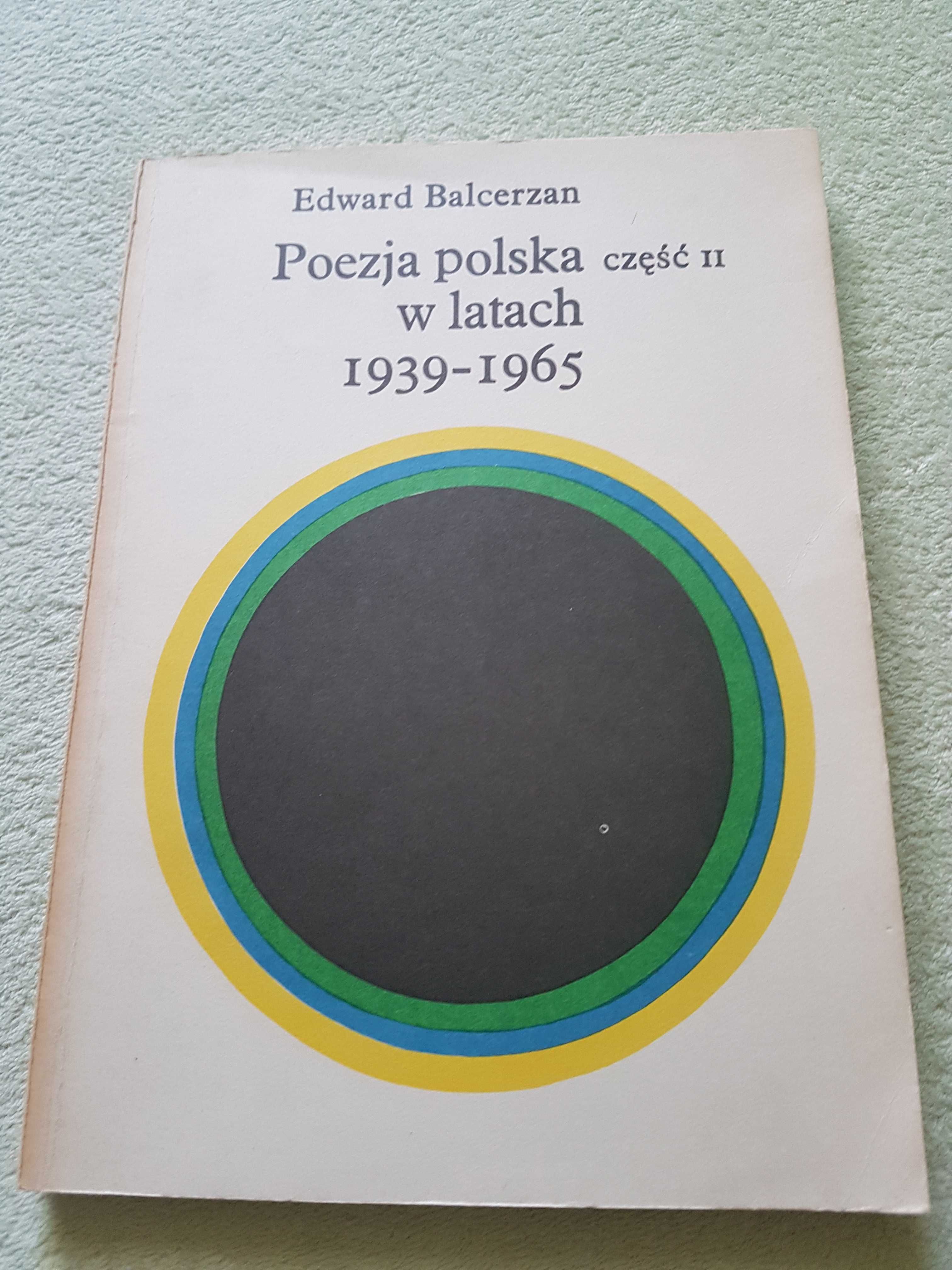 Poezja polska w latach 1939 do 1965 r. część II