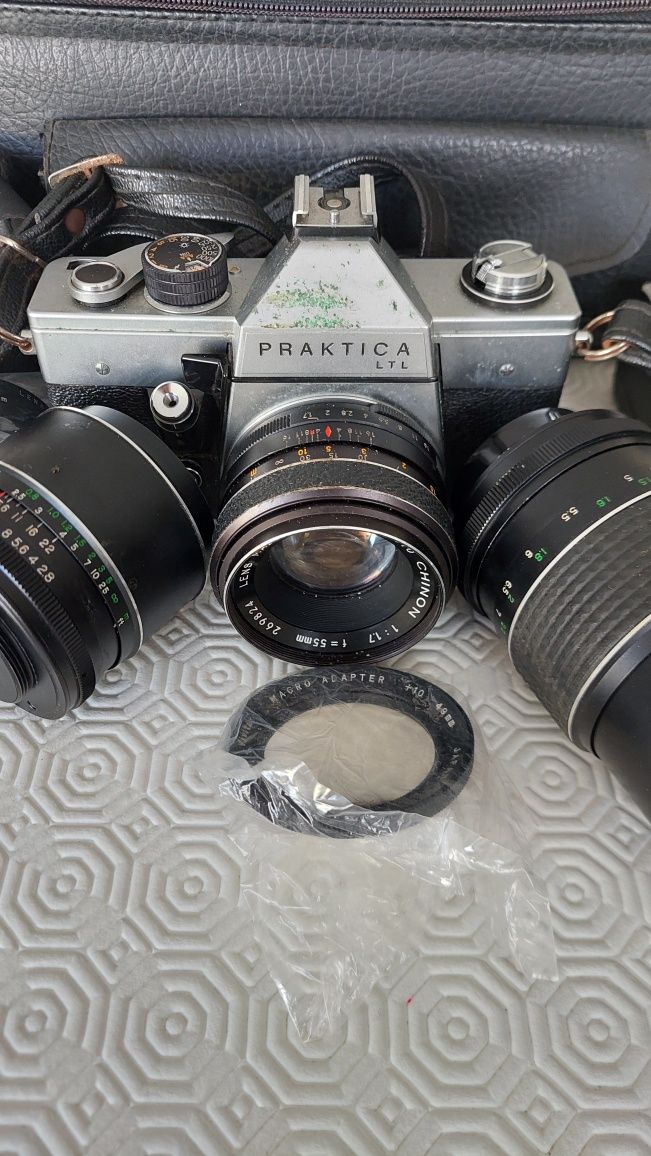 PRAKTICA LTL com acessórios