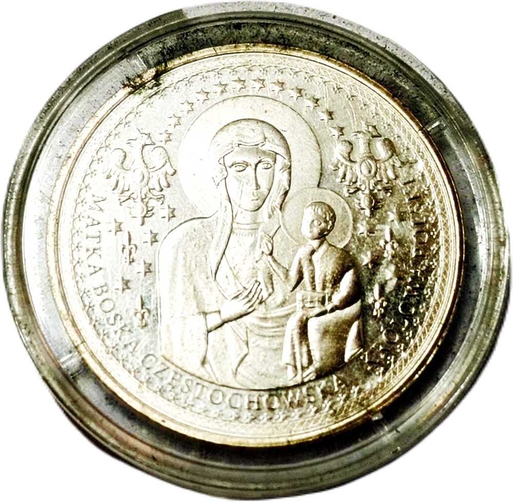 Moneta kolekcjonerska Matka Boska Częstochowska Królowa Polski