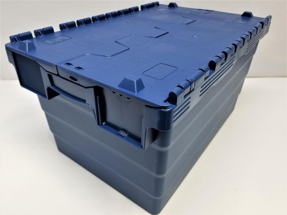 Pojemnik Kurierski Transportowy Magazynowy Skrzynka Plastik 60x40x32cm