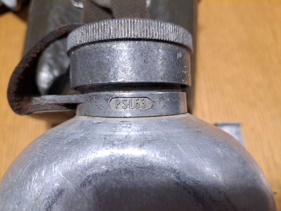 Menażka manierka aluminiowa PSL 63 - T - " sztos " - jak antyk :)