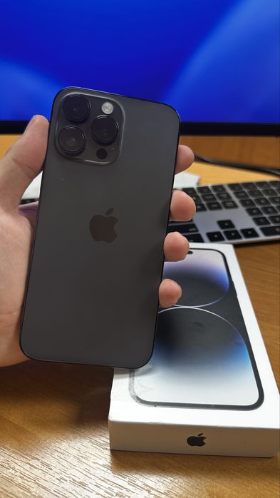 iPhone 14 pro max 256 gb space black sim+e-sim