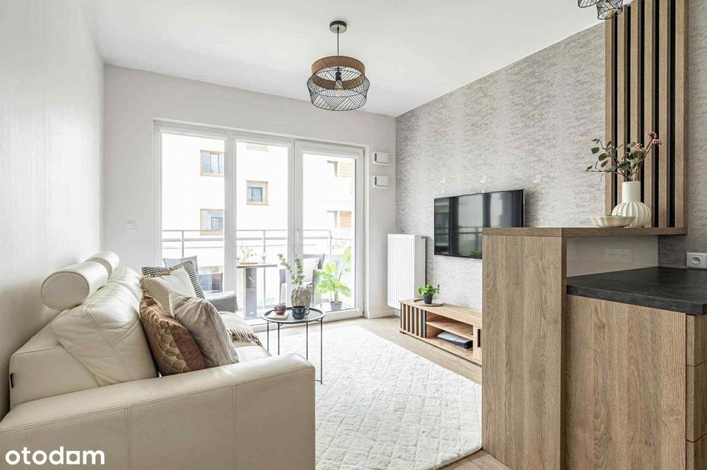 Nowoczesne mieszkanie 10 min od Zalewu Zegrzyńskiego, 37 m²