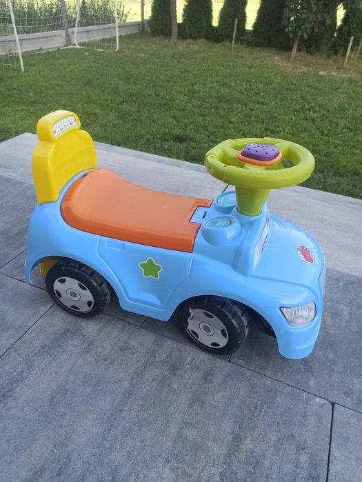 Jeździk pchacz samochód do pchania jak nowy