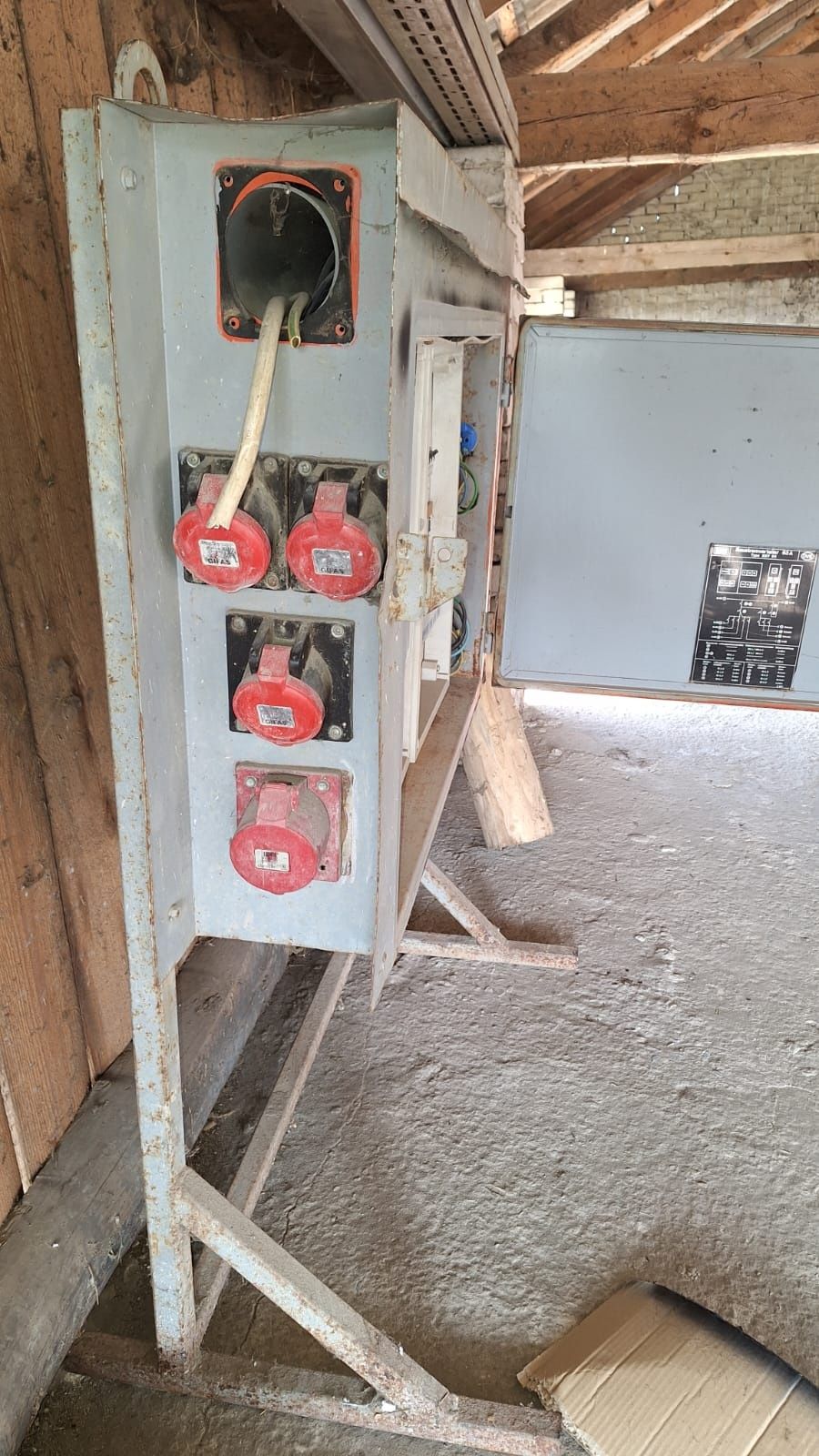 Rozdzielnia elektryczna budowlana