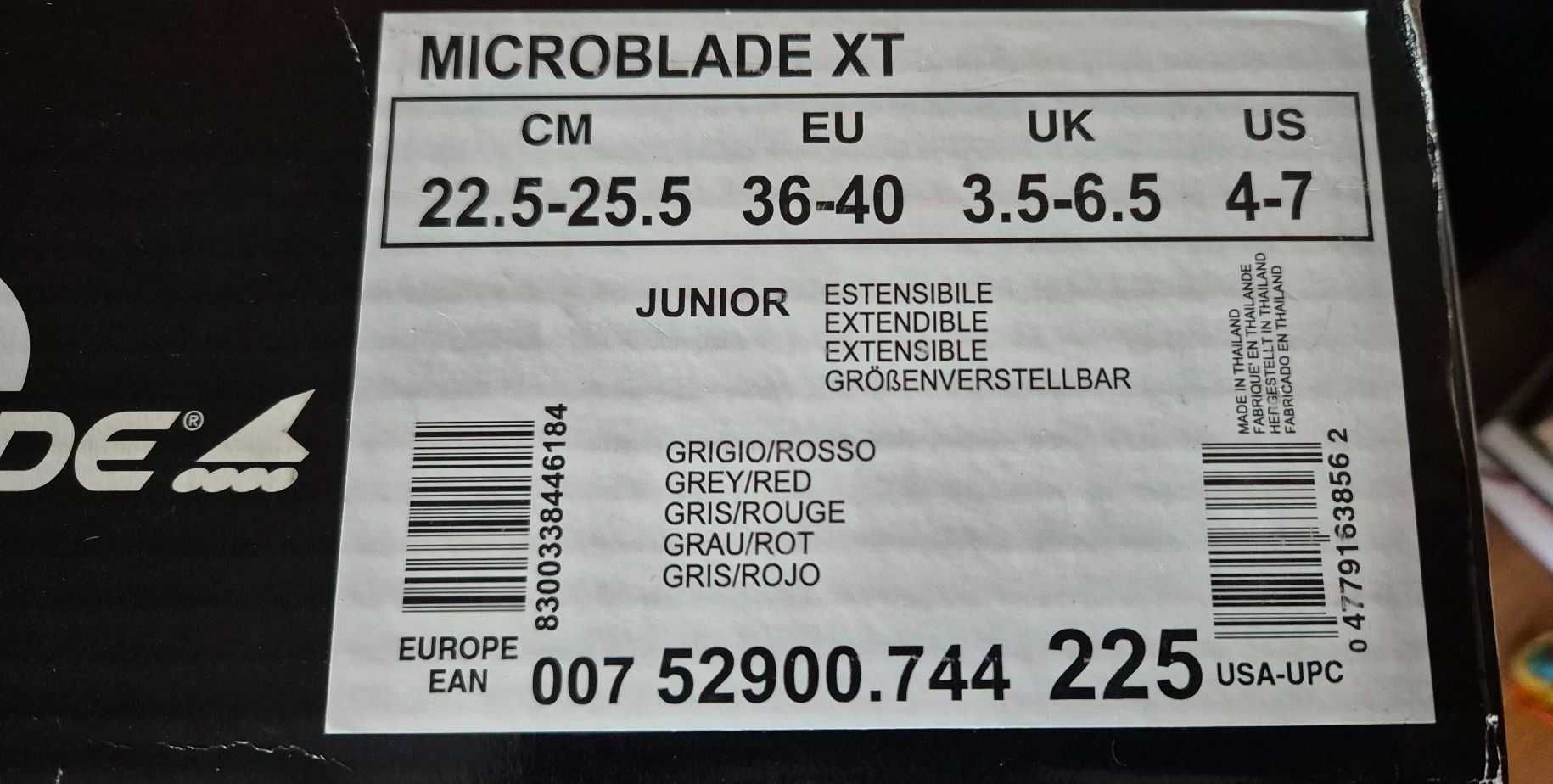 Regulowane rolki Rollerblade Junior 36-40