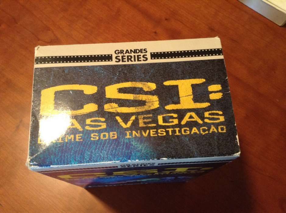 Primeira série CSI em DVD