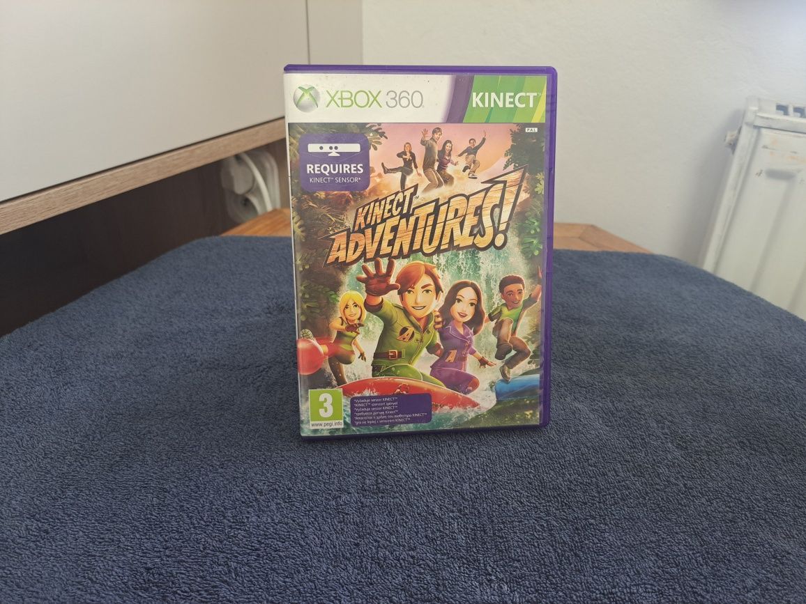 Zestaw Kinect Xbox 360 + Kinect Adventures