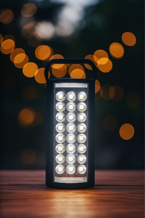 Фонарь переносной светодиодный с повербанком ALFARID (Almina)