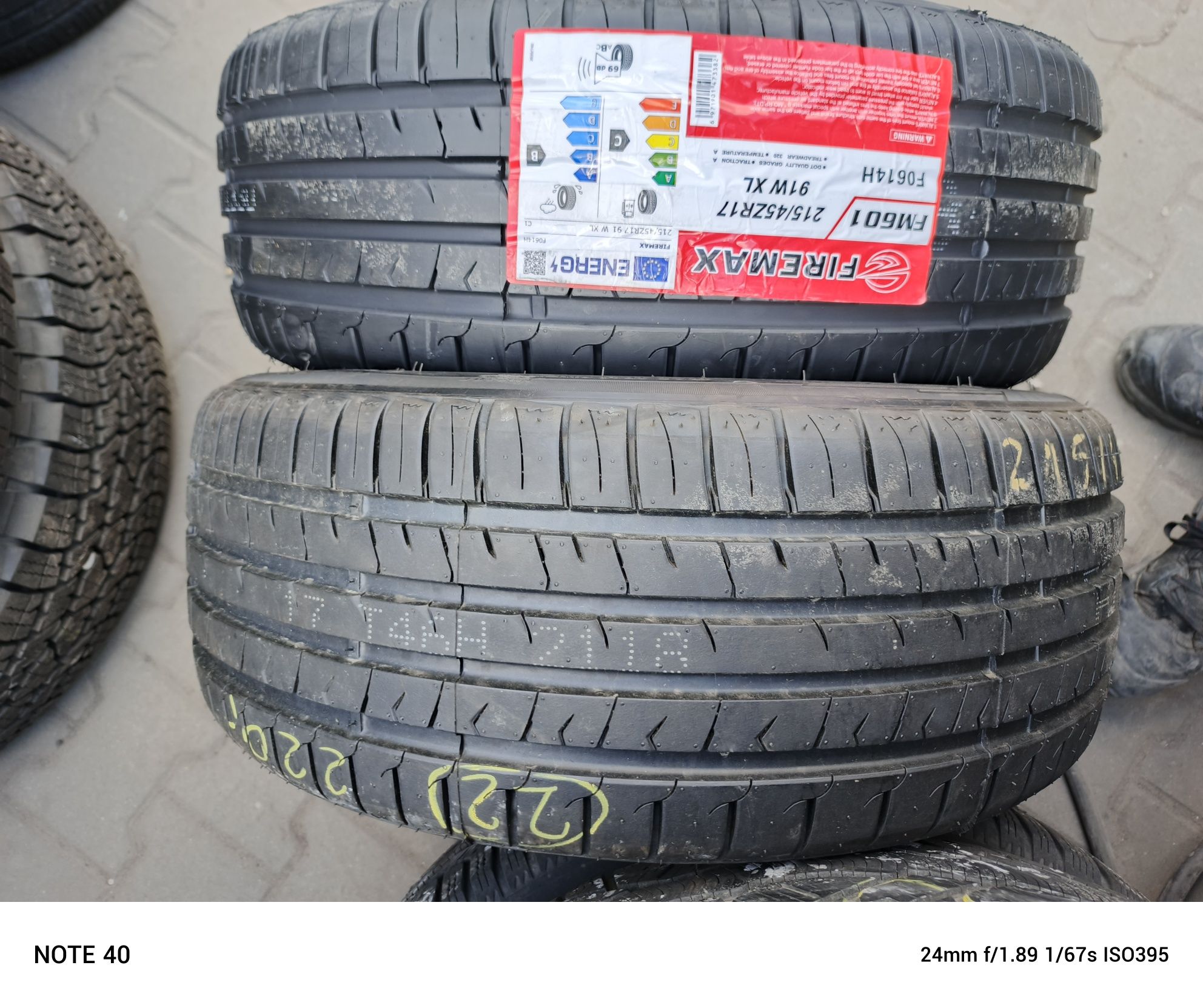 Nowe opony letnie 215/45/17 Firemax 2 sztuki 24r