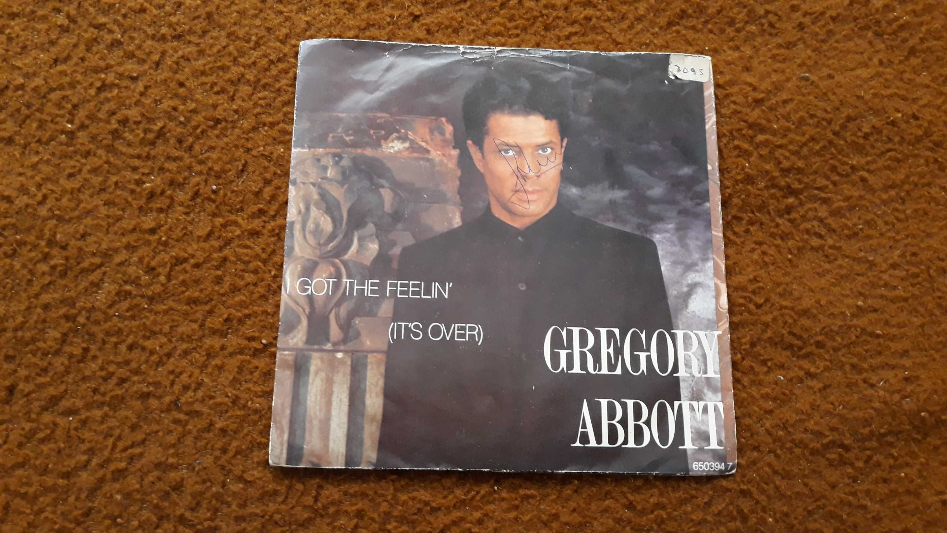 Gregory Abbott - I got the feelin' - single vinil - portesincluídos