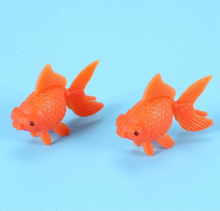 Sztuczne ryby dekoracja do akwarium 10 sztuk