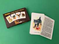 Jogo Cartas Animais Papás, Mamãs e Filhotes da Firmo Anos 80