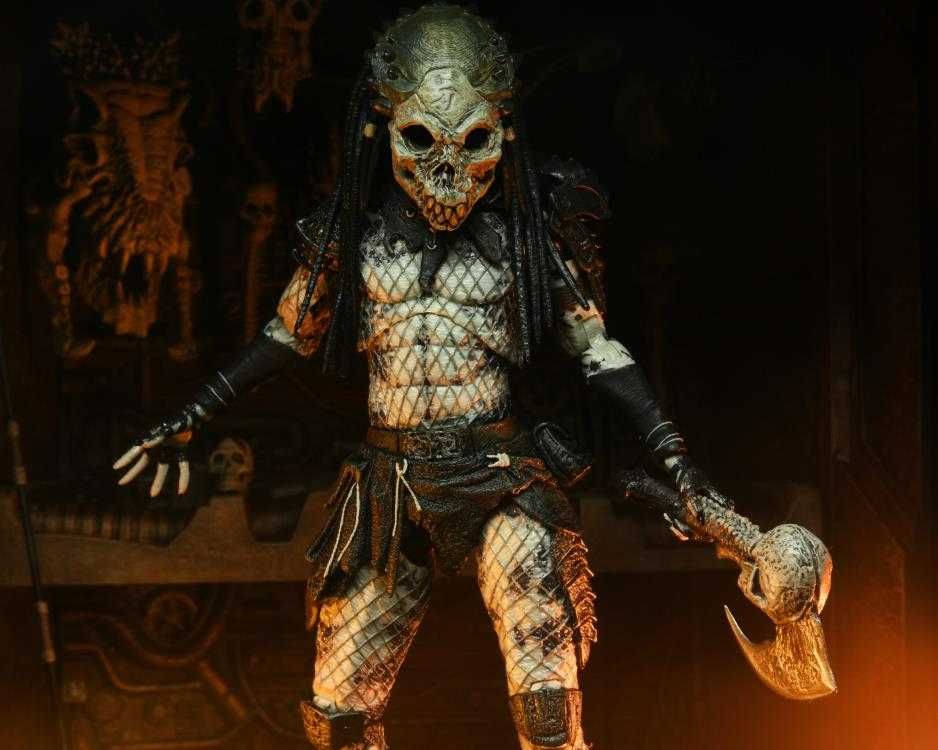 Фігура Хижак Шаман NECA Predator 2 Ultimate Shaman Predator