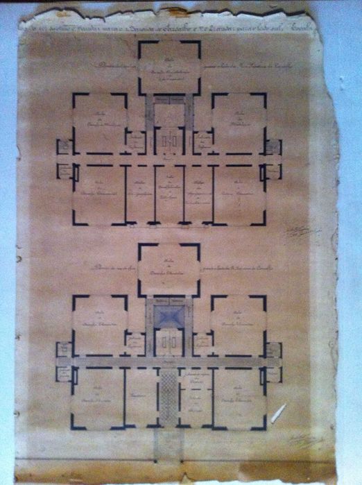 Escola Profissional Machado de Castro - Plantas arquitetura originais